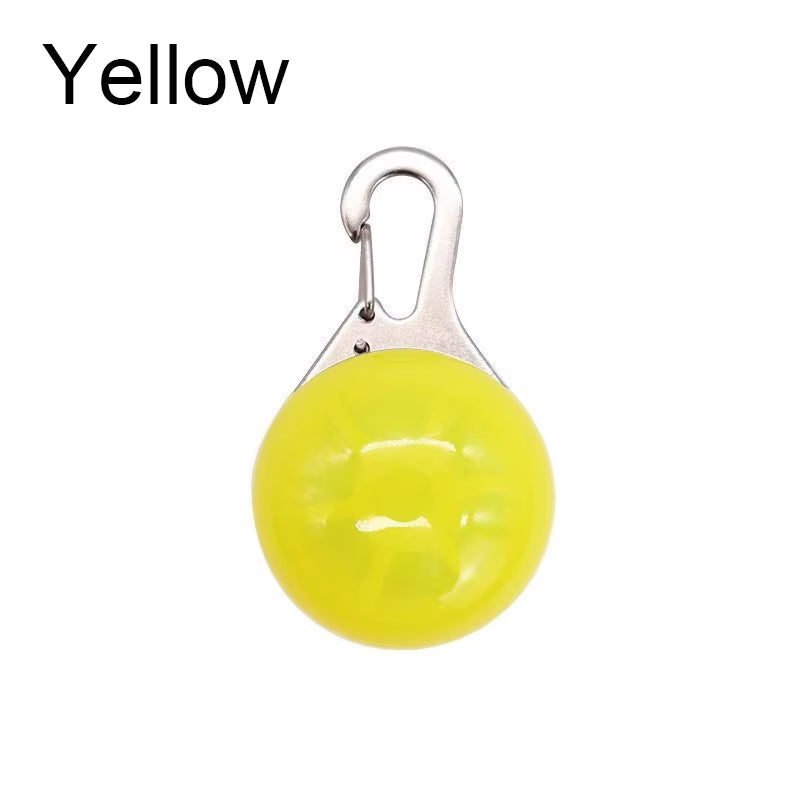 LED Luminous Glowing Dog & Cat Collar – Night Safety Pendant Necklace with Bright Light Decoration