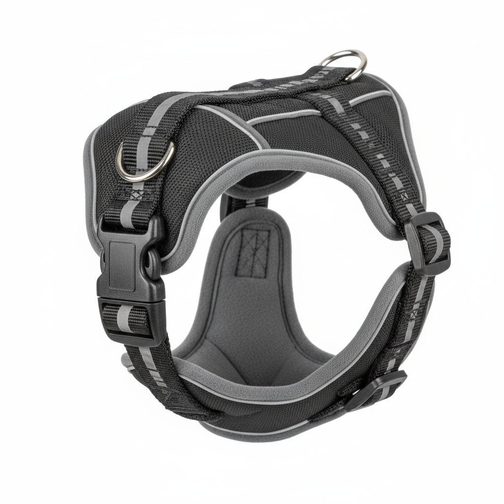 No-Pull Dog Harness – Soft Padded Reflective Vest for Small, Medium & Large Dogs
