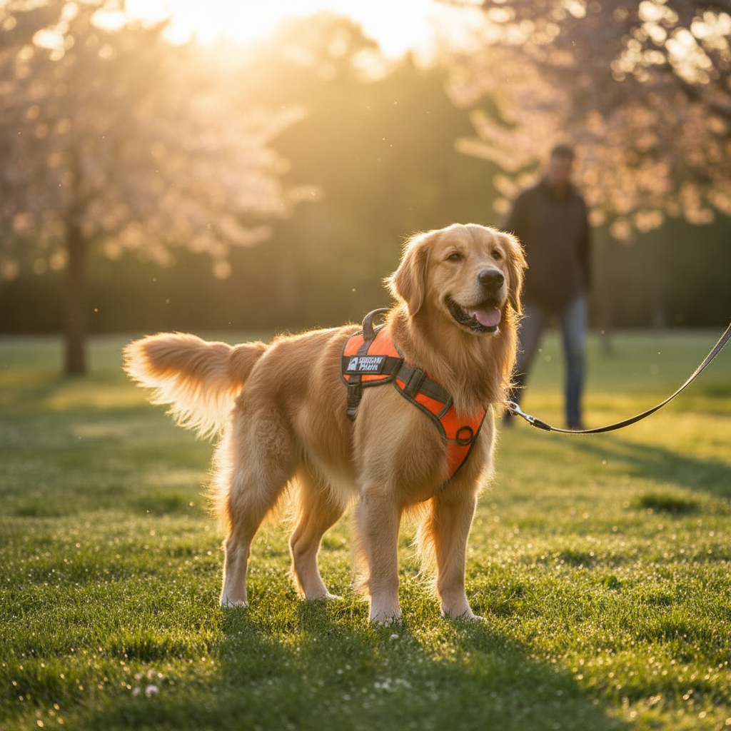 No-Pull Dog Harness – Soft Padded Reflective Vest for Small, Medium & Large Dogs